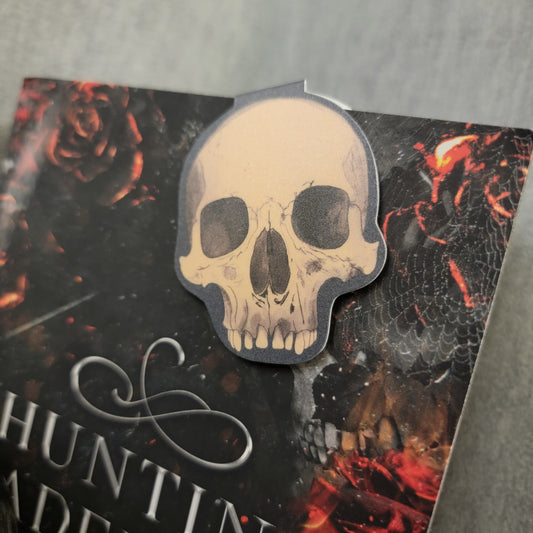 Skull Magnetic Bookmark